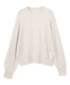 UNFILO シアーアルパカ ボリュームスリーブ ニット