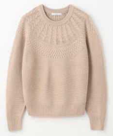 ANY 【洗濯機可能】ソフトアクリル求心ニット