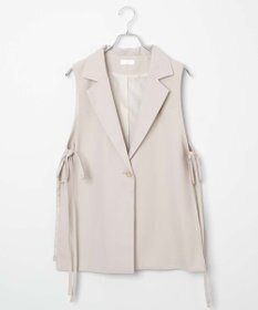 WEGO サイドリボンテーラードベスト