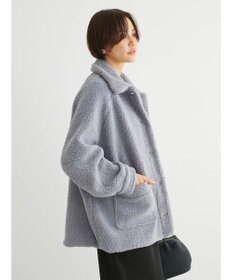 Green Parks 衿付きボアブルゾン