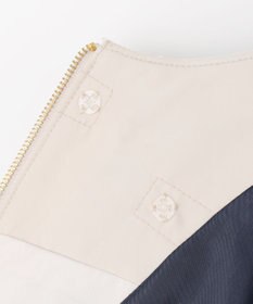 ANY SIS 【2WAY】ノーカラーダウン ジャケット