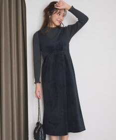 Feroux ベロア ジャンパースカート