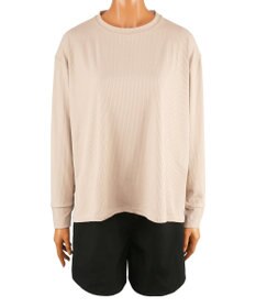 San-ai Resort（三愛水着楽園） WEB限定【紫外線カット(UPF50＋)】リブ素材ラッシュガード付 4点セット水着