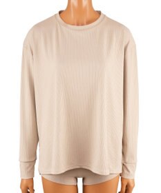 San-ai Resort（三愛水着楽園） WEB限定【紫外線カット(UPF50＋)】リブ素材ラッシュガード付 4点セット水着