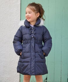 ANY KIDS 【洗濯機OK】中綿Aラインロングコート