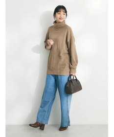 CRAFT STANDARD BOUTIQUE 洗えるコードモールタートルネックプルオーバー