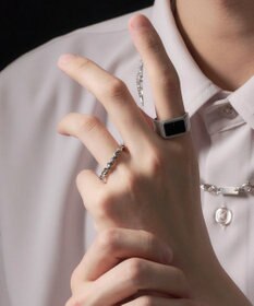 WEGO M2PステンレスSETリング