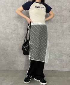 WEGO パイピングラグランT