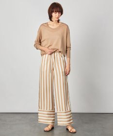 BEIGE， LAGORD / Uネックニット