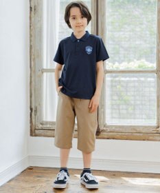 J.PRESS KIDS 【140-170cm】エンブレムポロシャツ