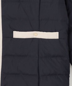 ANY SIS 【2WAY】ノーカラーダウン ジャケット