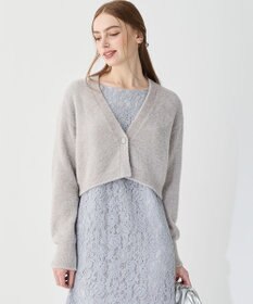 23区 S 【APPLAUDIR】ファンシーボレロ ビジューボタン Vネックカーディガン