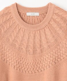 ANY 【洗濯機可能】ソフトアクリル求心ニット