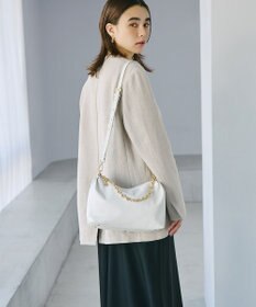 TOPKAPI 【TREASURE TOPKAPI】スムース レザー チェーン付き ショルダー バッグ