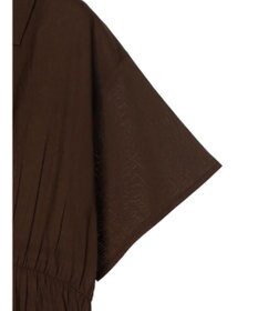 CRAFT STANDARD BOUTIQUE インド綿オープンカラーワンピース