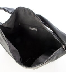 UNBILLION カシュカシュ cachecache / ソフト合皮スクエアホーボーショルダーバッグ