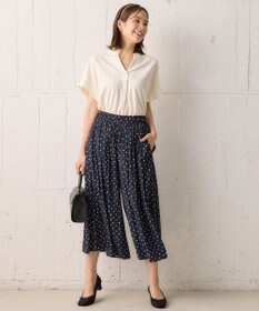 組曲 L 【WEB限定】ライトジョーゼットスキッパー ブラウス