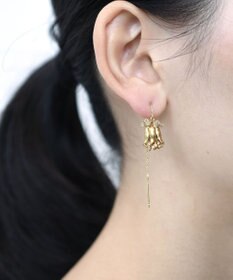 monshiro 【2WAY】タンポポツボミ ピアス