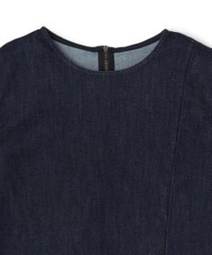 UNFILO 【セットアップ着用可】UNFILO DENIM light ノースリーブブラウス