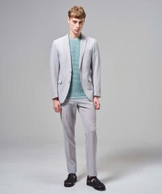 JOSEPH HOMME ドライコットンリンクス　半袖クルーネックニット