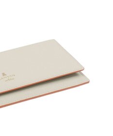 LANVIN en Bleu リム 被せ薄マチ長財布
