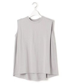 J.PRESS YORK STREET 【WOMEN】タックノースリーブ プルオーバー