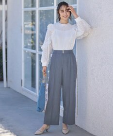 ANY SIS S 【洗える】褒めらレディ ワイドパンツ