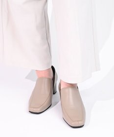 Pointer 日本製 本革甲深パンプス