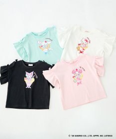 ANY KIDS 【サンリオキャラクターズ×ANY KIDS】ひんやり ファンシーフリル袖Tシャツ