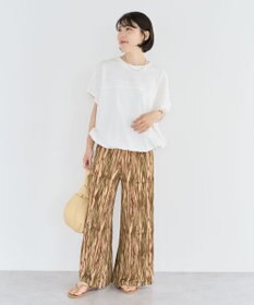 Green Parks シアーワイドパンツ