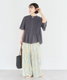 Green Parks シアーワイドパンツ