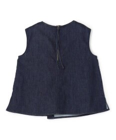 UNFILO 【セットアップ着用可】UNFILO DENIM light ノースリーブブラウス
