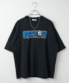 WEGO 【ユニセックス着用ITEM/ネックレス付き】アクセ付きグラフィックT（S）