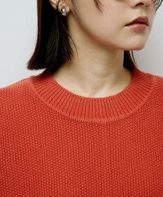 Green Parks かのこ編モックネックニットプルオーバー