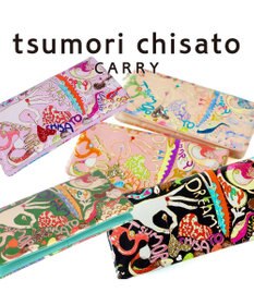 tsumori chisato CARRY ハッピースタッフ　長財布　2つ折り　かぶせ