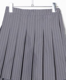 WEGO 【SCHOOL ITEM】ポケット付きパターンプリーツスカート