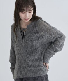 Green Parks ２Ｗａｙ起毛メッシュニットプルオーバー