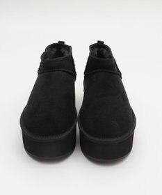 WEGO 【25年秋冬新作/あったかブーツ】厚底ムートンタッチブーツ