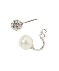 YECCA VECCA パヴェボールパールピアス