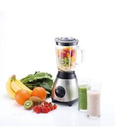 YAMATO テーブル＆キッチン 【siroca】ミル付きミキサー  シルバー  SJM-115