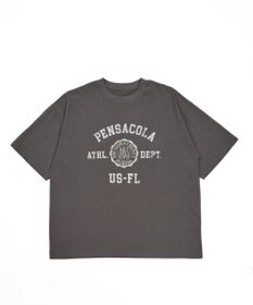 WEGO 【ユニセックス着用ITEM/SMLサイズ展開】ヴィンテージライクグラフィックT（SS）