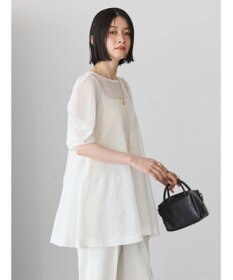 AMERICAN HOLIC ボリュームスリーブティアードニットチュニック