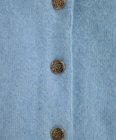 LENO BRUSHED CARDIGAN へアリーニットカーディガン