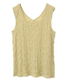 Green Parks 表面感タンクトップ