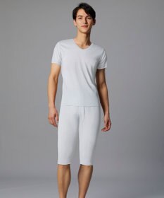 WACOAL MEN インナーボトム　【ムレからの解放】　吸放湿性　吸汗速乾　ひざ下丈　前開き　/ ブロス　GS3330