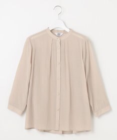 J.PRESS LADIES 【洗える・速乾・接触冷感】リライムライトローン バックフレア ブラウス