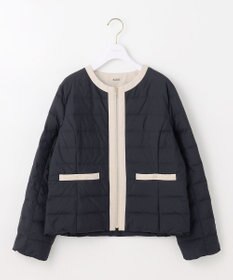 ANY SIS 【2WAY】ノーカラーダウン ジャケット