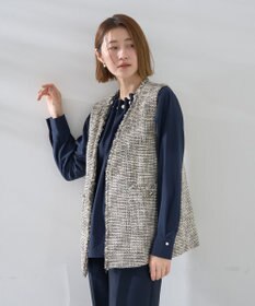 YECCA VECCA ツイードジレ