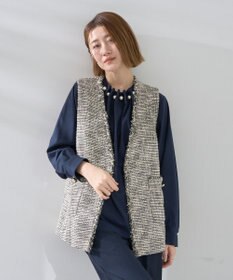 YECCA VECCA ツイードジレ