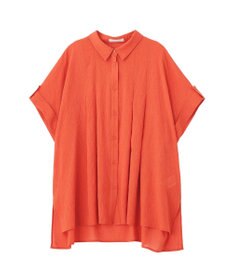 Green Parks タック入りオーバーサイズシャツ